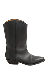Bottes western Dior Noir en Cuir, taille 37 - Seconde Main