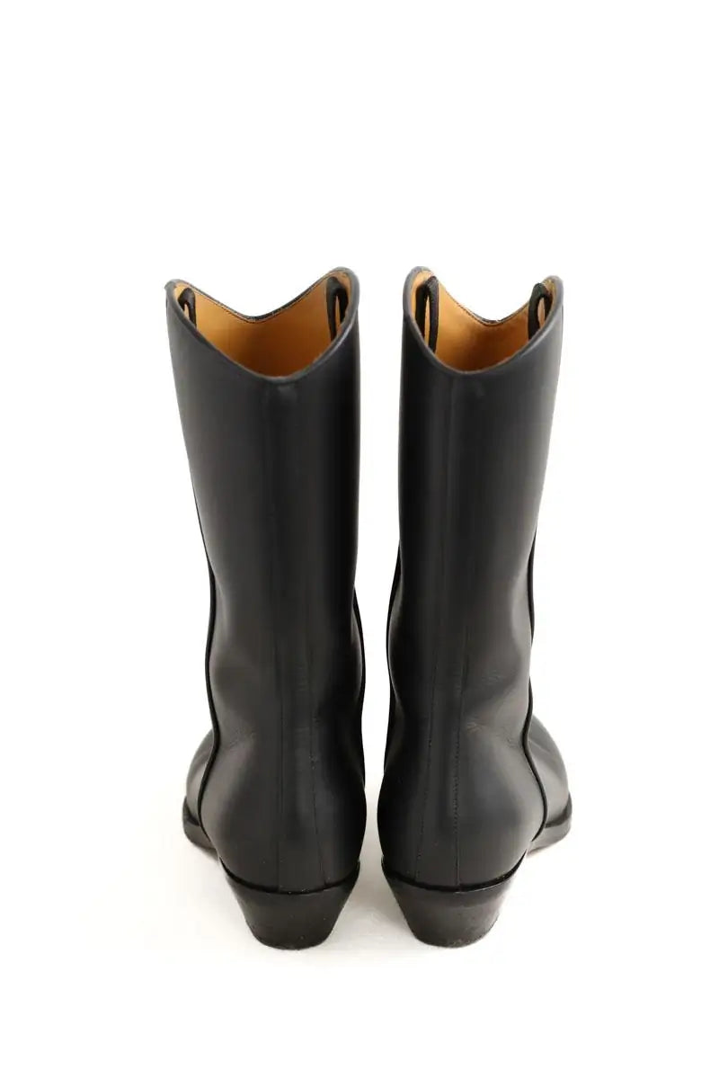 Bottes western Dior Noir en Cuir