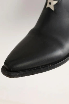 Bottes western Dior Noir en Cuir