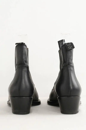 Bottes western Free Lance Noir en Cuir
