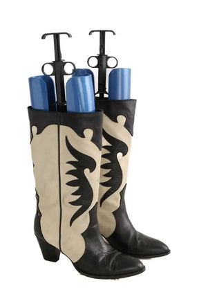 Bottes western Toral Blanc en Cuir