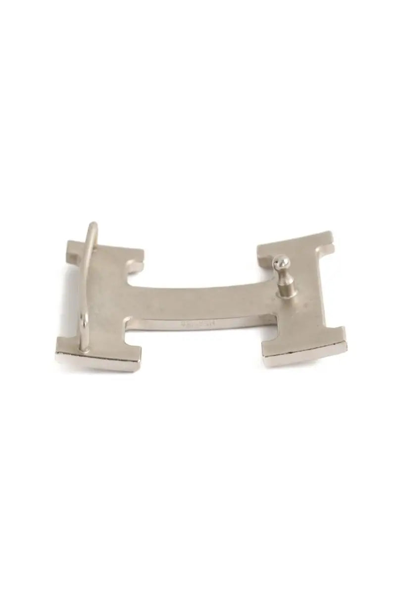 Boucle de ceinture Hermès Argent en Métal