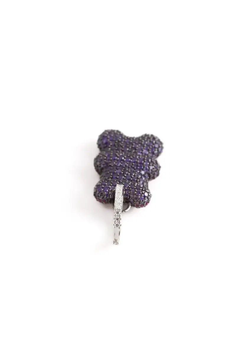Boucles d'oreilles APM Monaco Rose en Argent