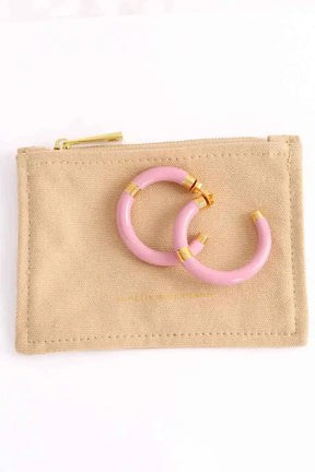Boucles d'oreilles Aurélie Bidermann boucles d'oreilles octobre rose d'Aurélie Bidermann Rose en Céramique