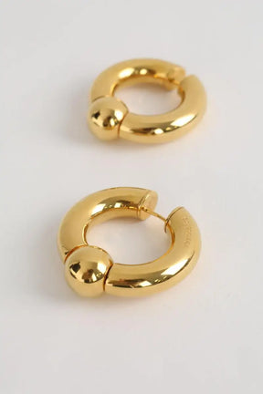 Boucles d'oreilles Balenciaga Doré en Métal