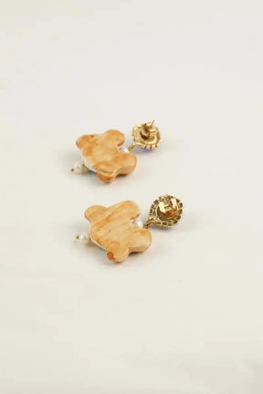 Boucles d'oreilles Cashfana Cangrejito Multicolore en Céramique
