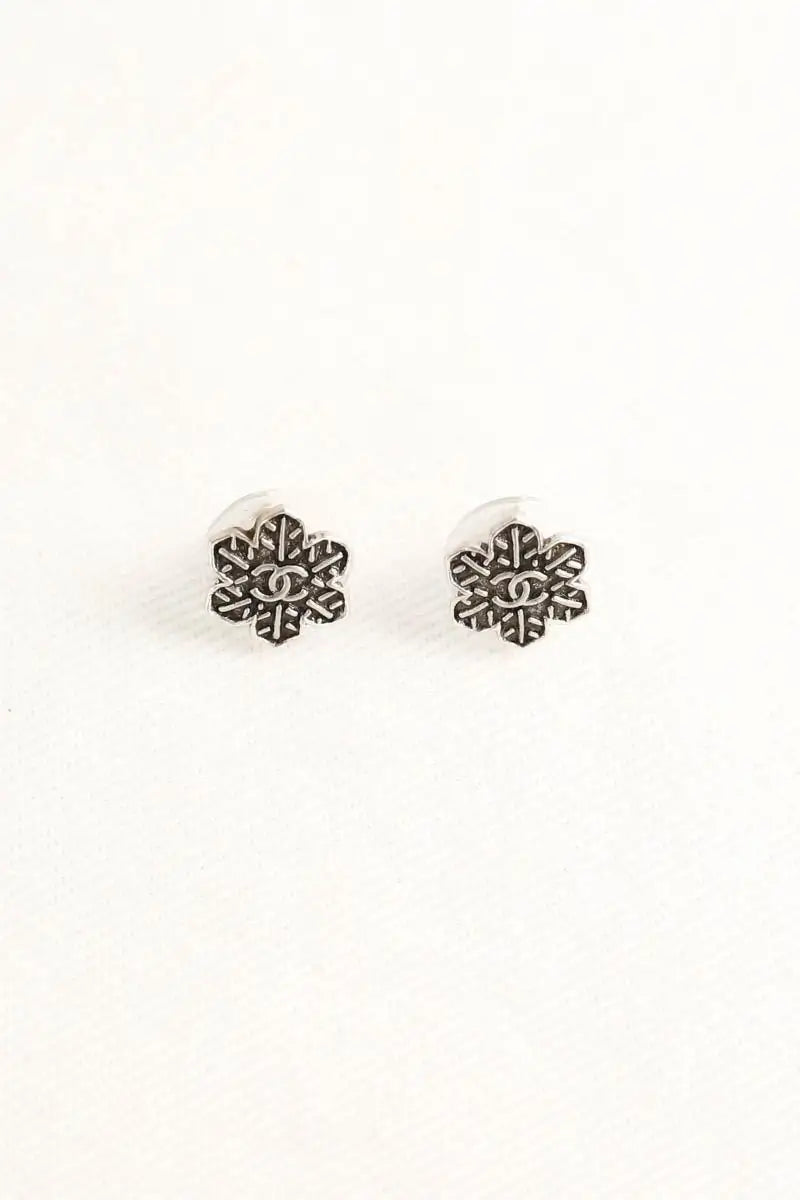 Boucles d'oreilles Chanel Argent en Argent