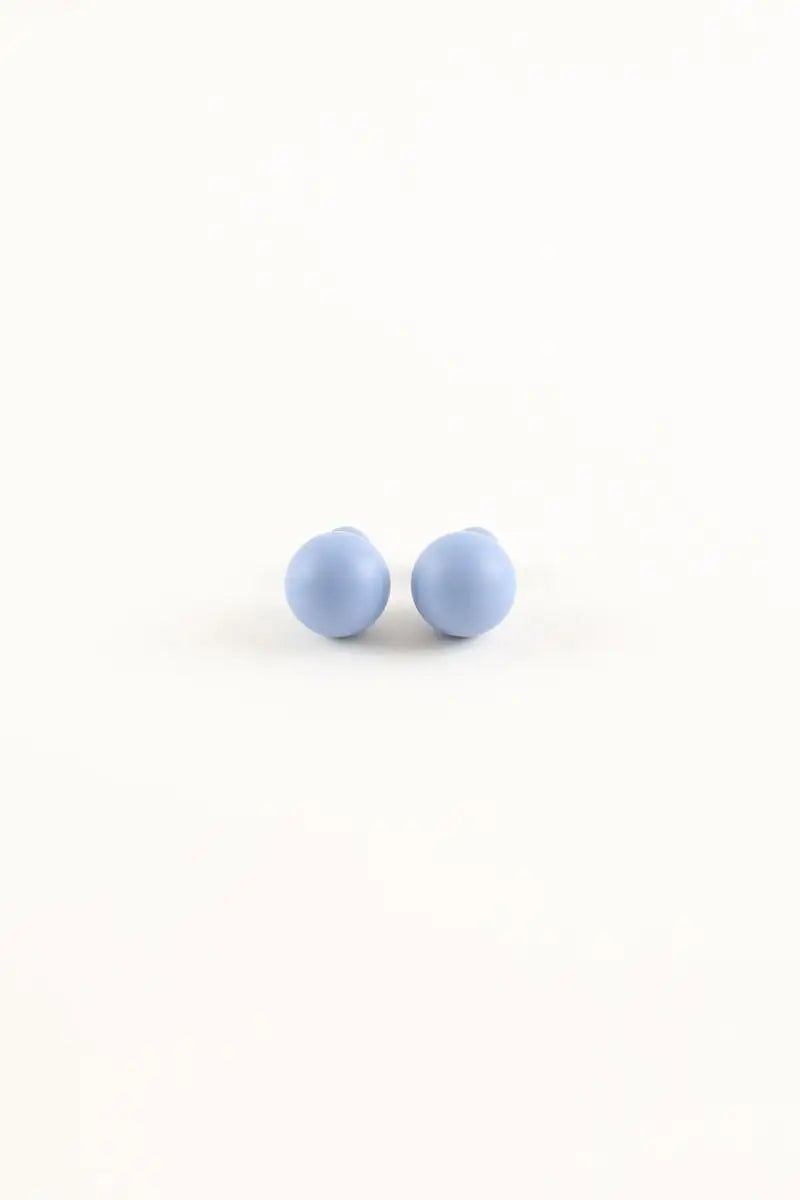 Boucles d'oreilles Dior Tribal matte bleu Bleu en Métal