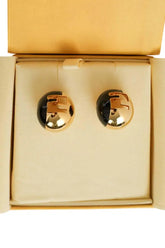 Boucles d'oreilles Fendi Doré en Métal - Seconde Main