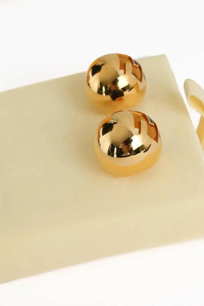 Boucles d'oreilles Fendi Doré en Métal