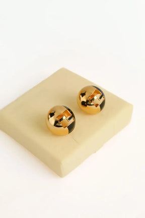 Boucles d'oreilles Fendi Doré en Métal