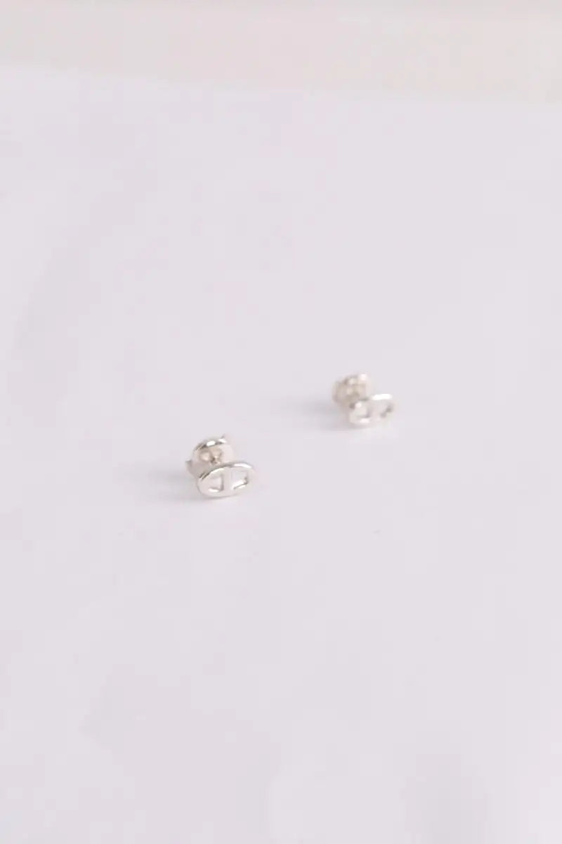 Boucles d'oreilles Hermès Farandole Argent en Argent