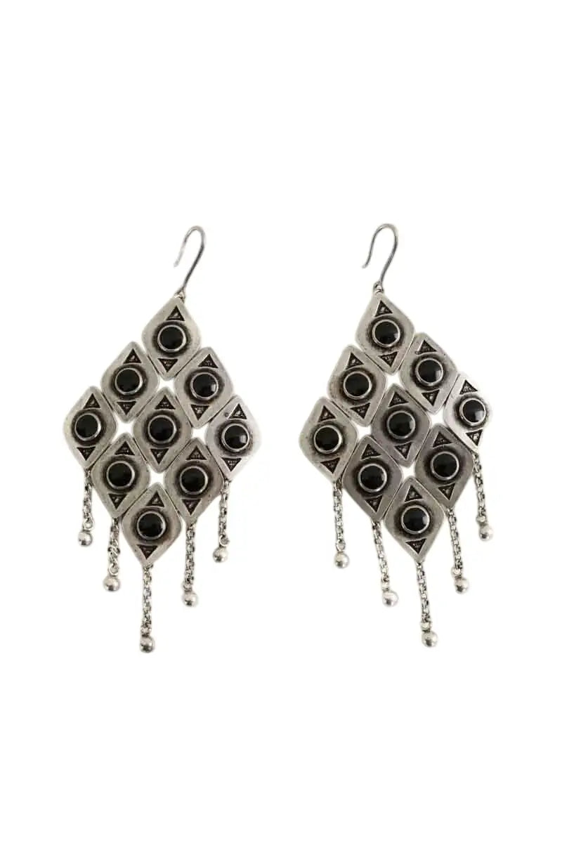 Boucles d'oreilles Saint Laurent Argent en Métal - Seconde Main