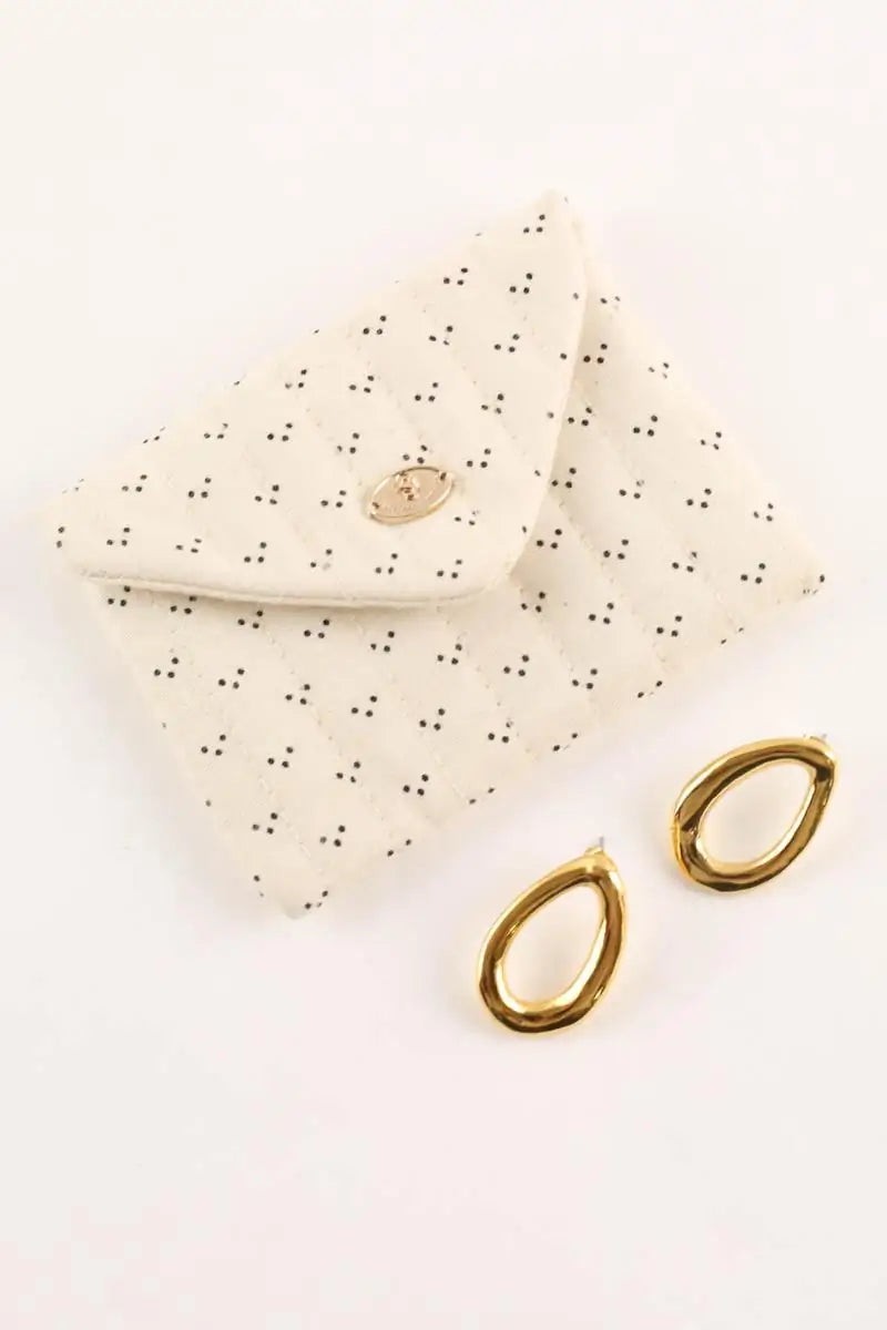 Boucles d'oreilles Sézane Doré en Métal