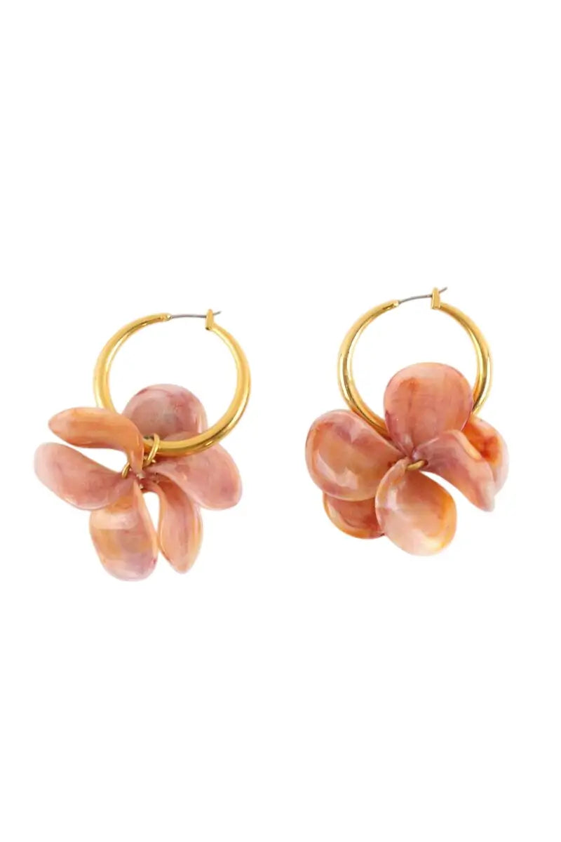 Boucles d'oreilles Sézane Doré en Métal - Seconde Main