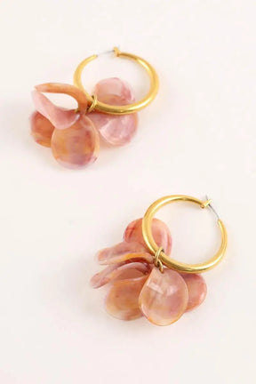 Boucles d'oreilles Sézane Doré en Métal
