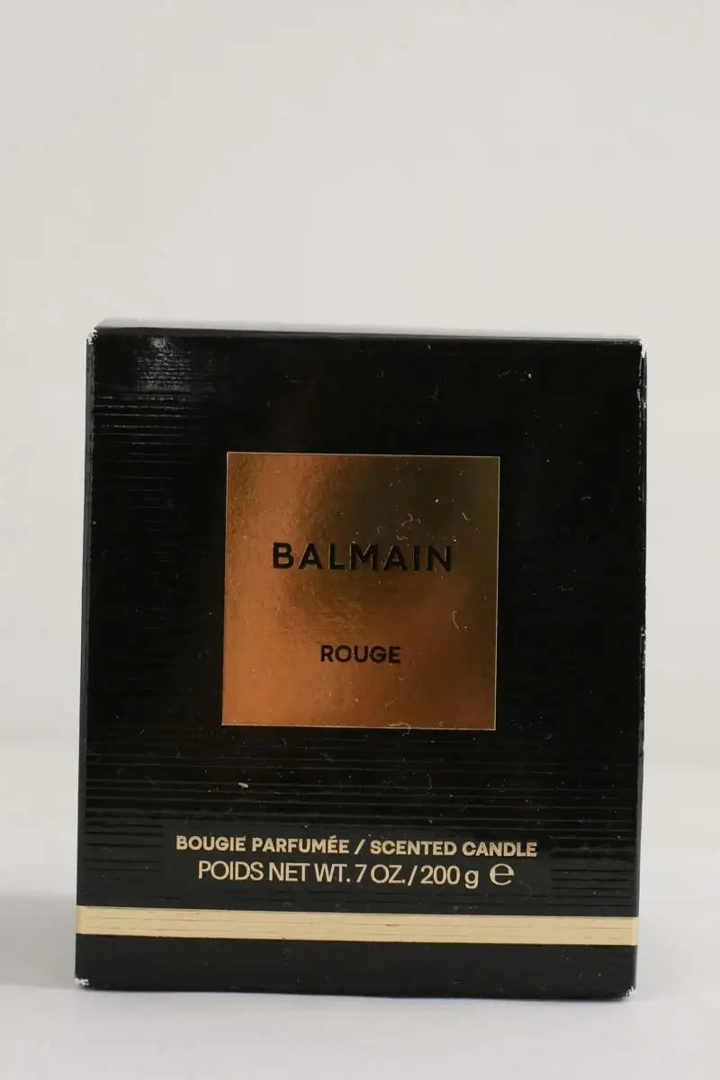 Bougie Balmain Rouge Noir en 
