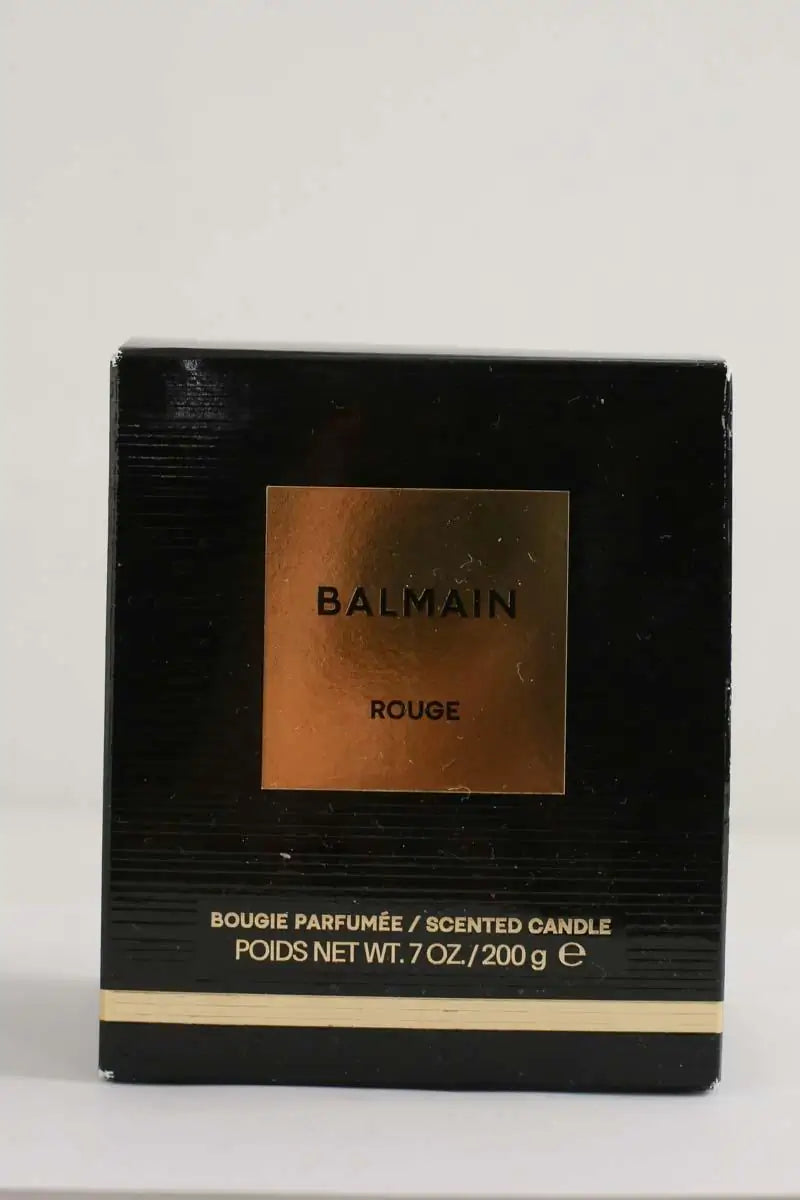 Bougie Balmain Rouge Noir en 