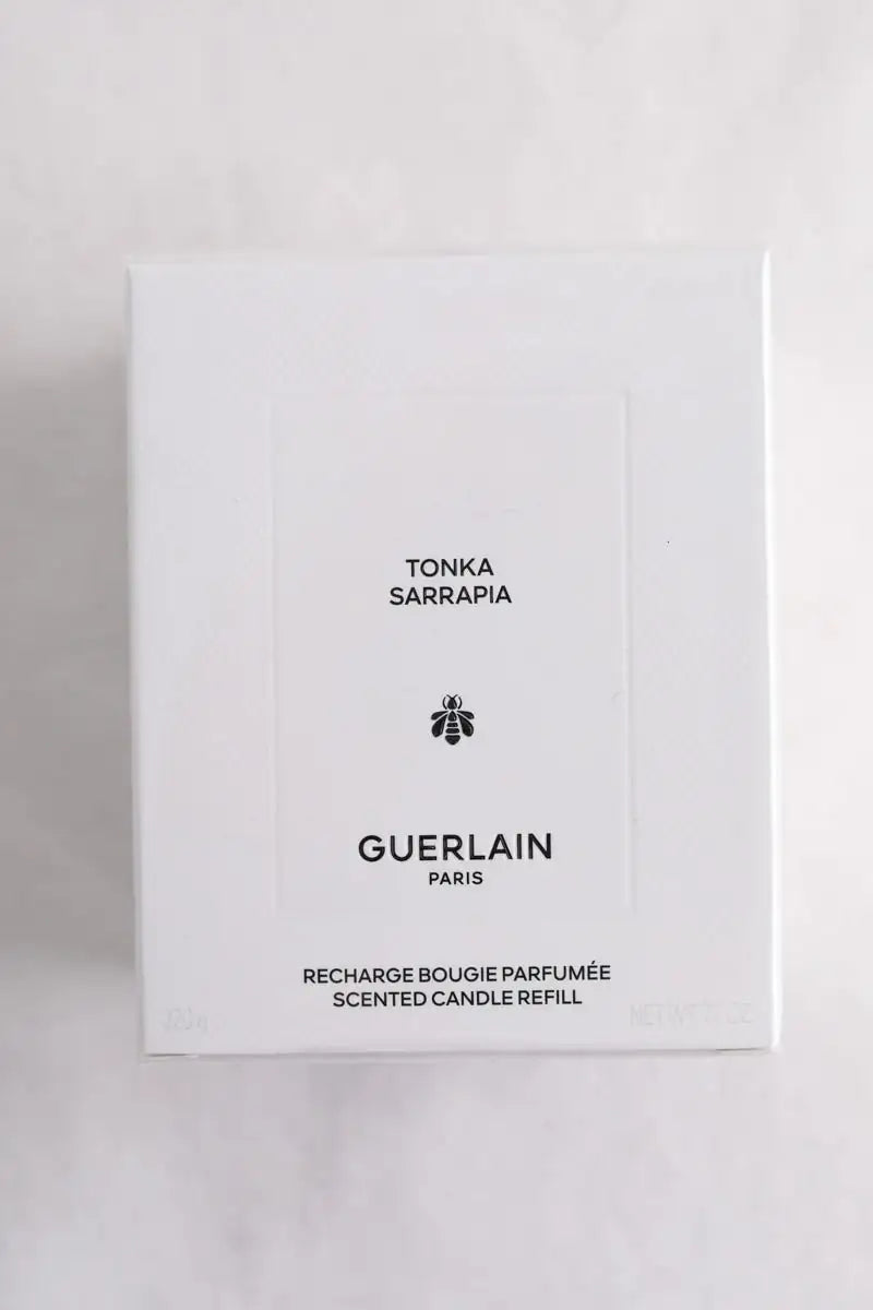 Bougie Guerlain Tonka sarrapia Blanc en 