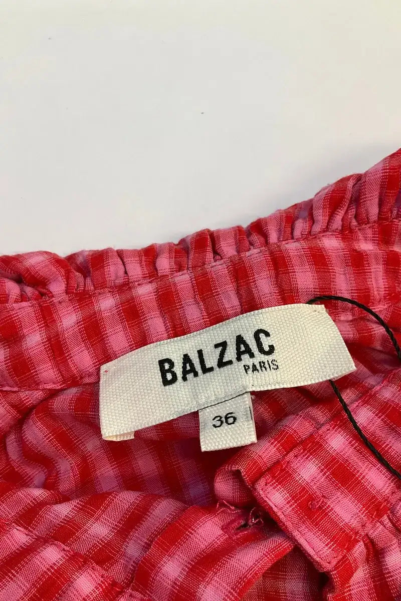 Chemise Balzac Rose en Coton
