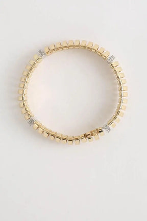 Bracelet APM Monaco Rayon de soleil Doré en Plaqué or