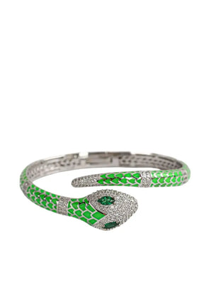 Bracelet APM Monaco Vert en Argent - Seconde Main
