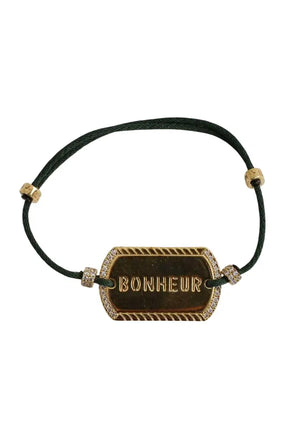 Bracelet APM Monaco Vert en Métal, - Seconde Main