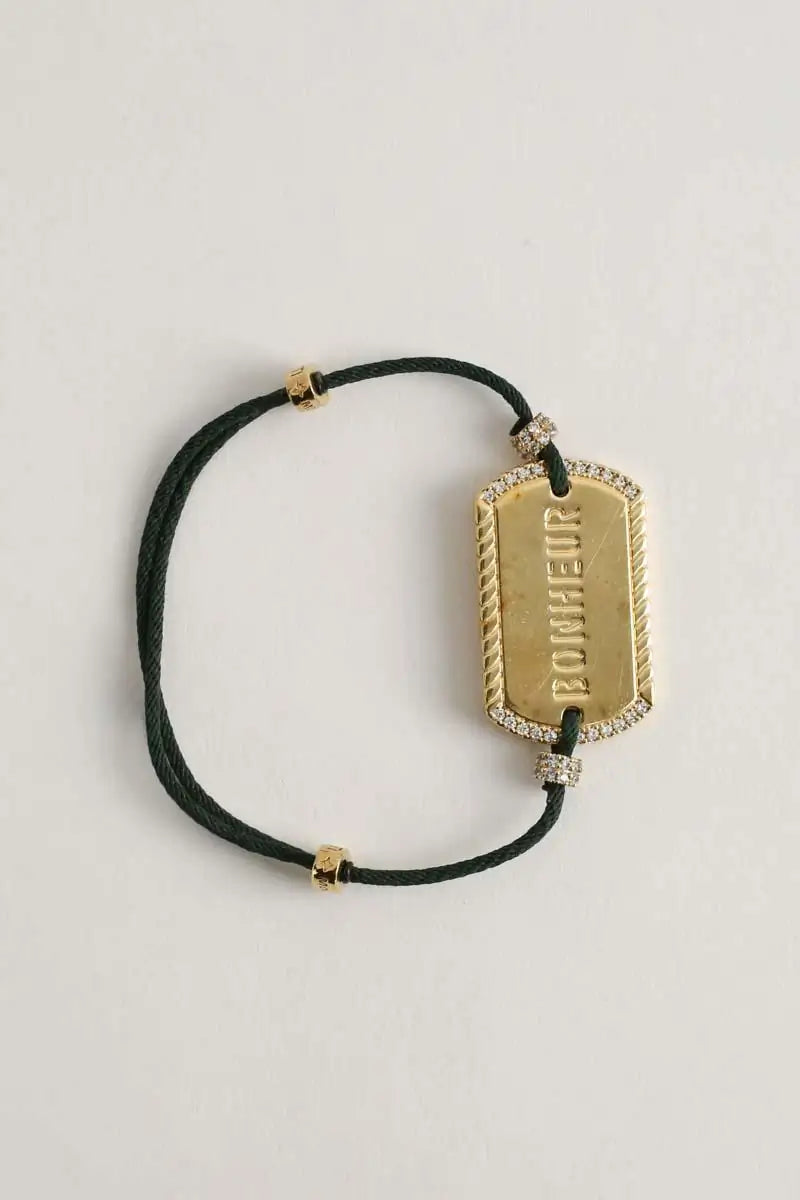 Bracelet APM Monaco Vert en Métal