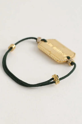 Bracelet APM Monaco Vert en Métal