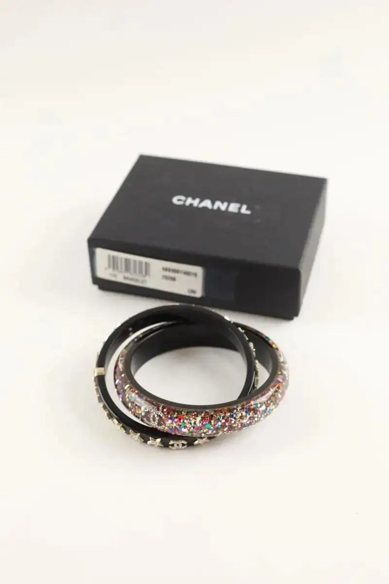 Bracelet Chanel CC Multicolore en Autres