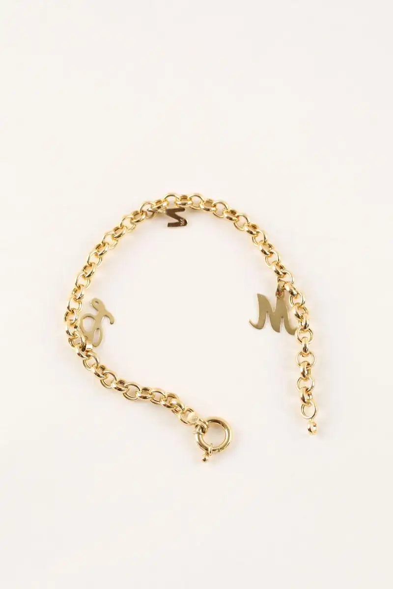 Bracelet David Yurman Madison Doré en Or jaune