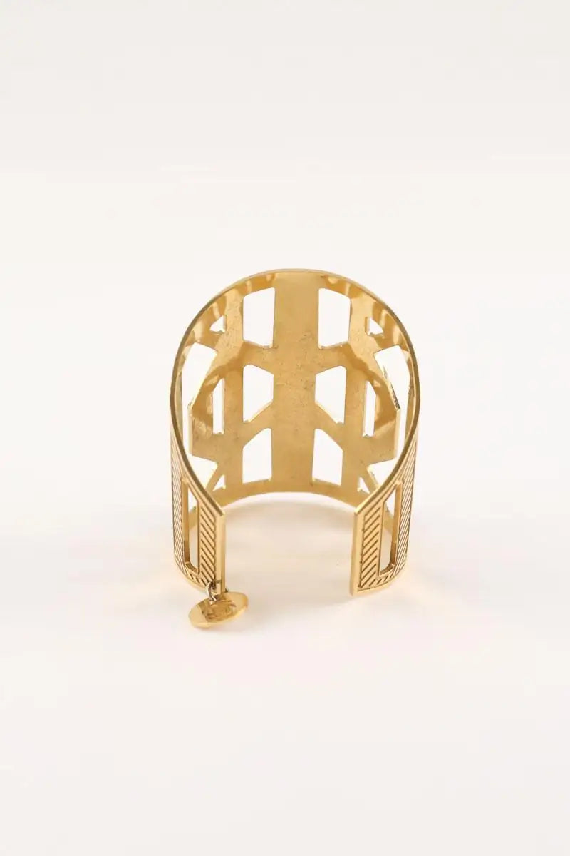 Bracelet Elie Saab Doré en Acier