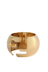 Bracelet Fendi Sphera Doré en Acier - Seconde Main