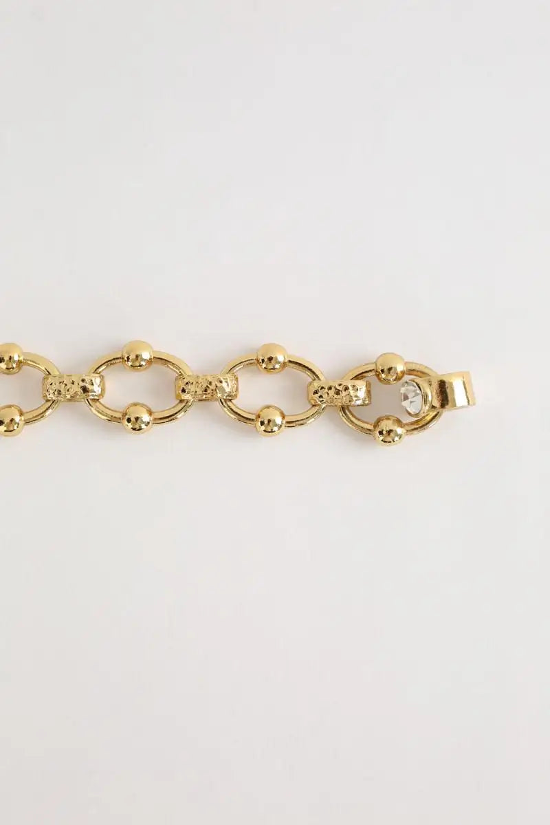 Bracelet Gas Bijoux Doré en Métal
