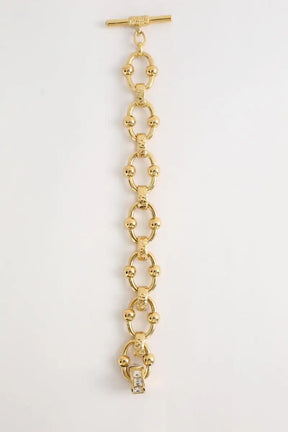 Bracelet Gas Bijoux Doré en Métal