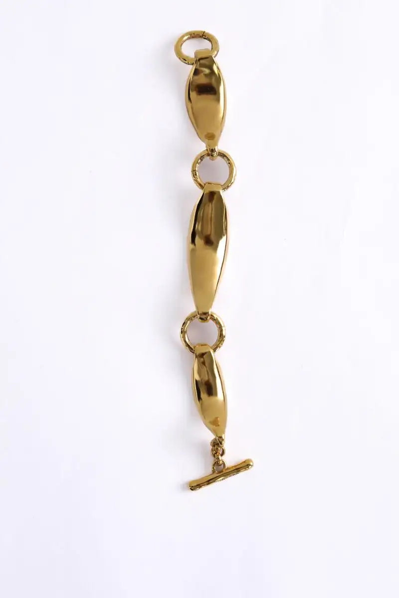 Bracelet Goossens Paris Doré en Métal