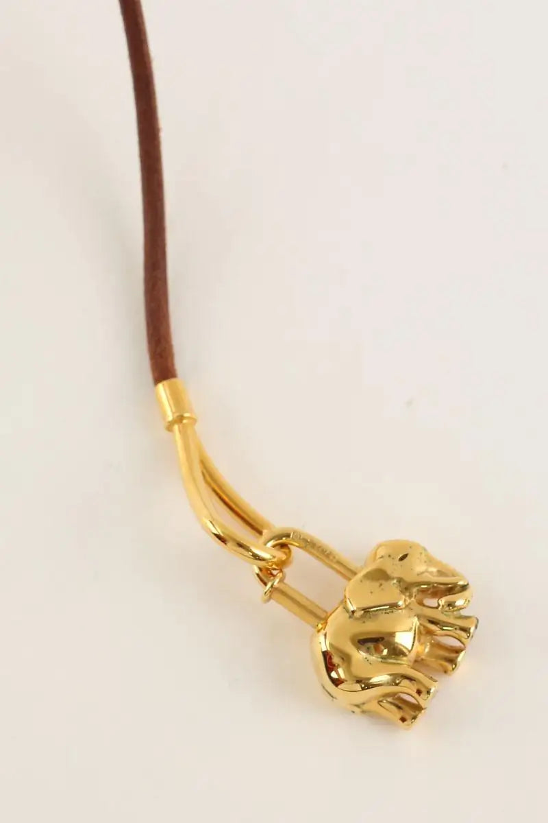 Bracelet Hermès Marron en Cuir