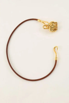 Bracelet Hermès Marron en Cuir