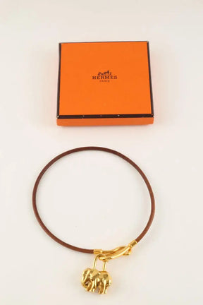 Bracelet Hermès Marron en Cuir