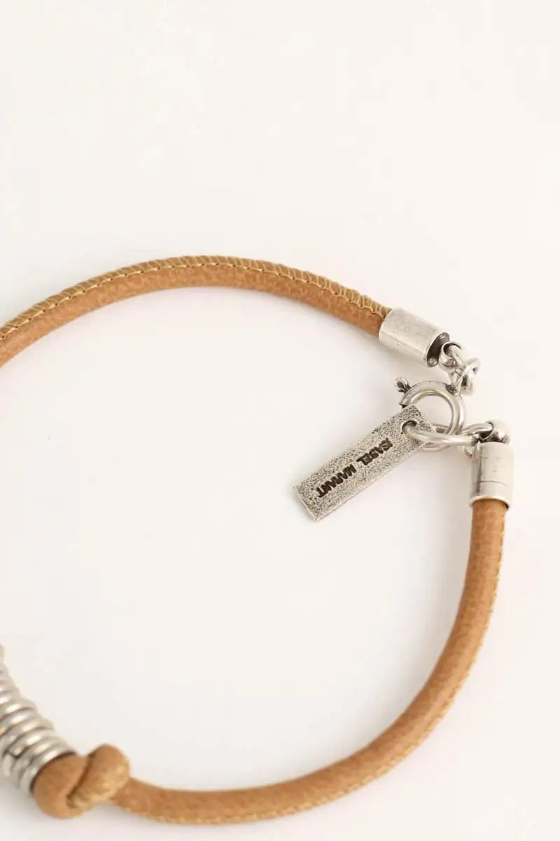 Bracelet Isabel Marant Marron en Cuir