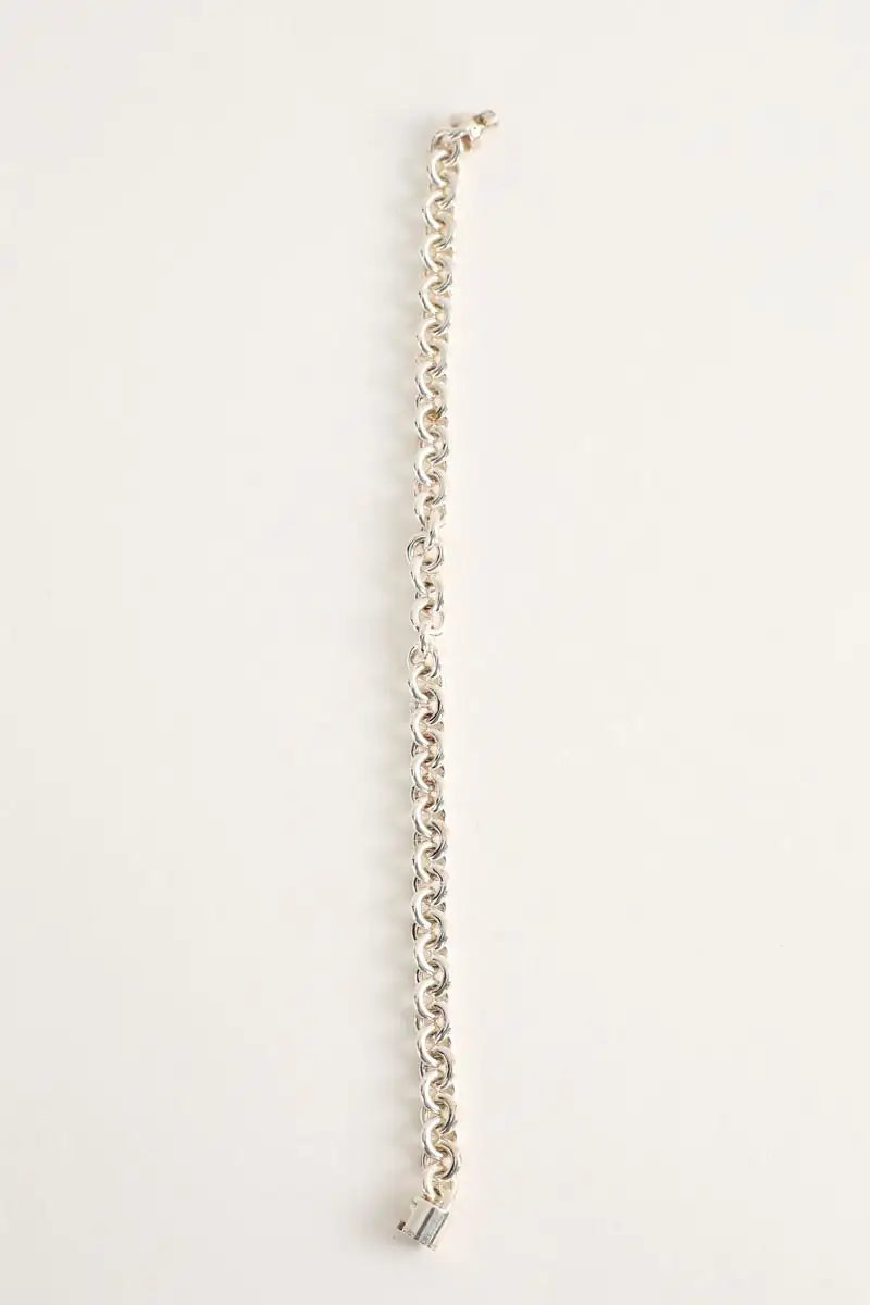 Bracelet Le Gramme bracelet cable sur chevine Argent en Acier