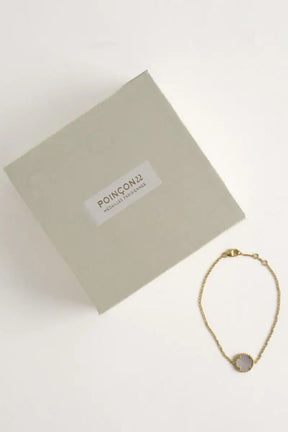 Bracelet Poinçon 22 Nuance Doré en Or jaune