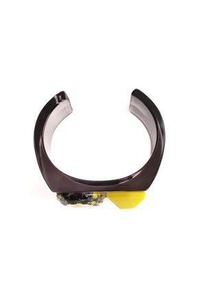 Bracelet Stella McCartney Anthracite en Plastique