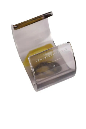 Bracelet Stella McCartney Anthracite en Plastique