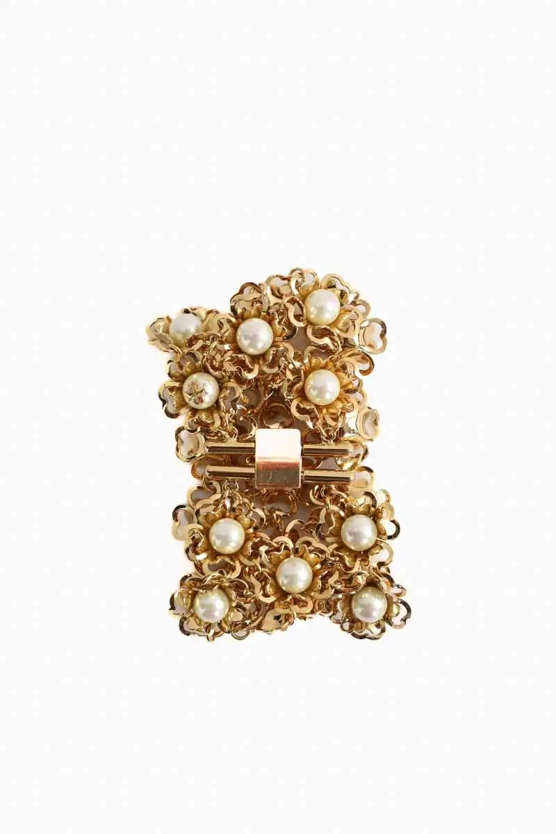 Bracelet Tory Burch Doré en Métal