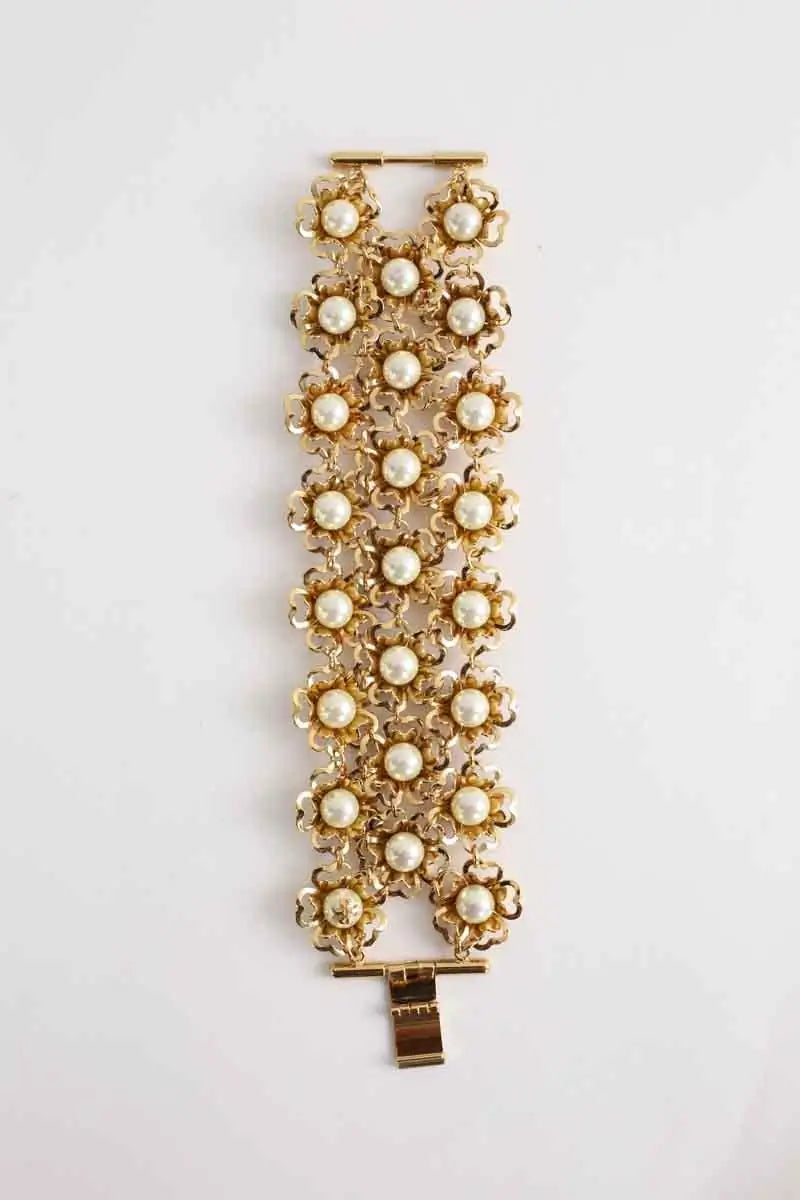 Bracelet Tory Burch Doré en Métal