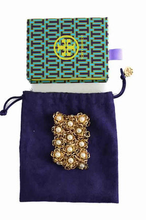 Bracelet Tory Burch Doré en Métal