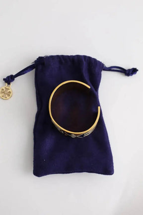Bracelet Tory Burch Doré en Métal