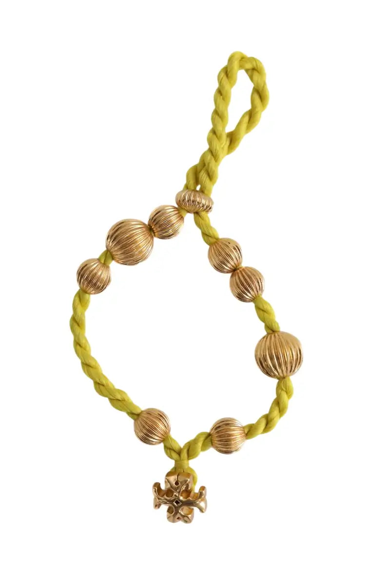 Bracelet Tory Burch Doré en Plaqué or - Seconde Main