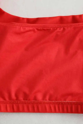 Brassière Luz Alex  Rouge en Polyamide